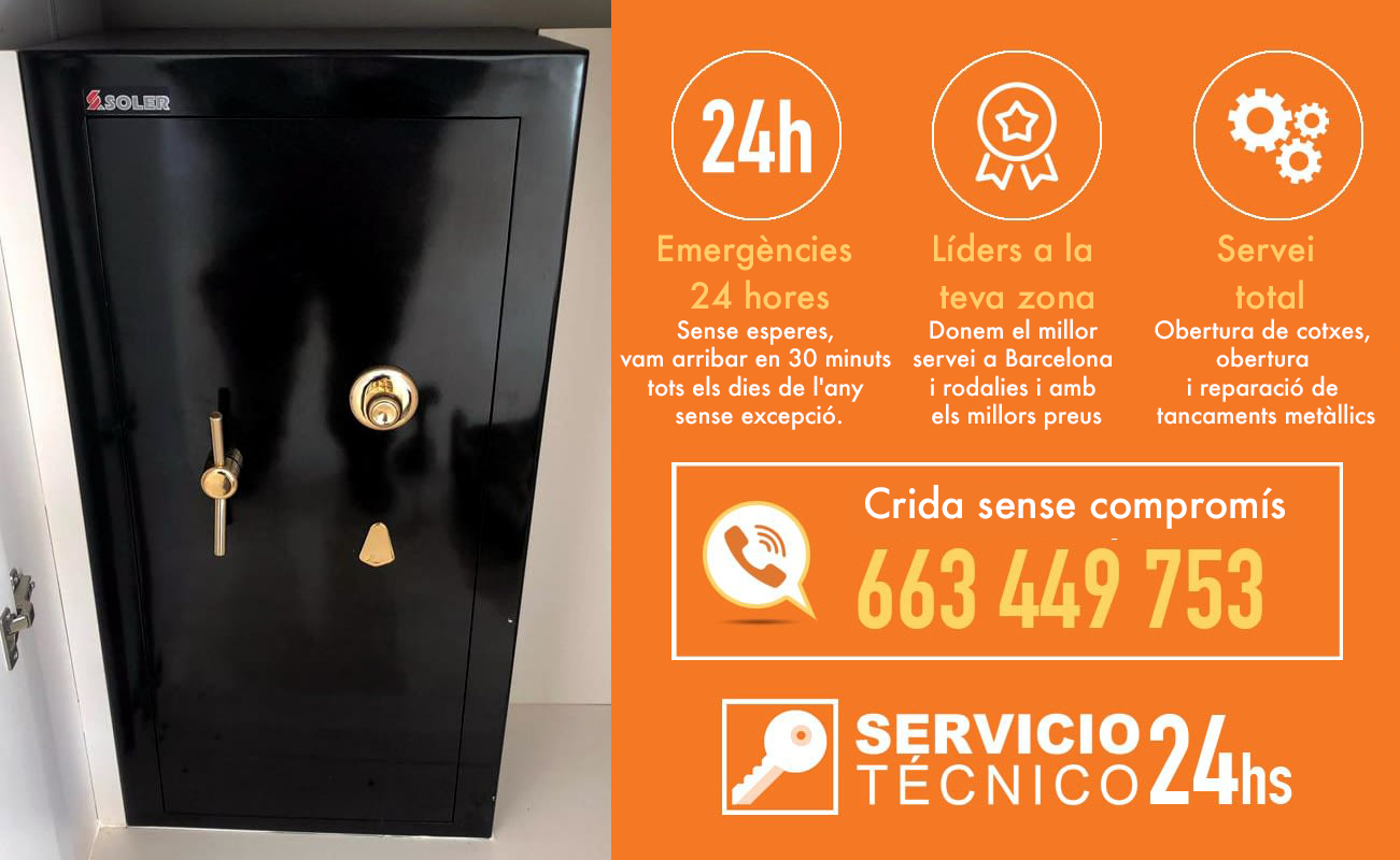 Asistencia tècnica de panys Arques Soler o panys Pina Barcelona 24hrs